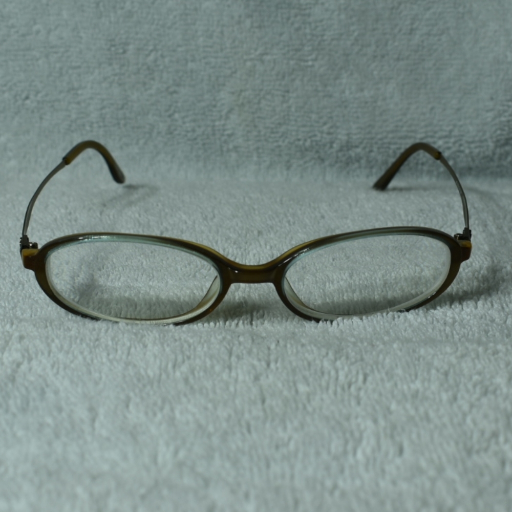 Jill Stuart Brown and Blue Rx Glasses IOC